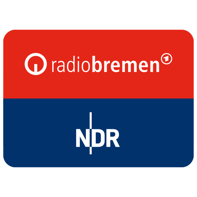 Logos von Radio Bremen und dem NDR.